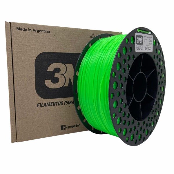 Filamento PLA Verde Fluo